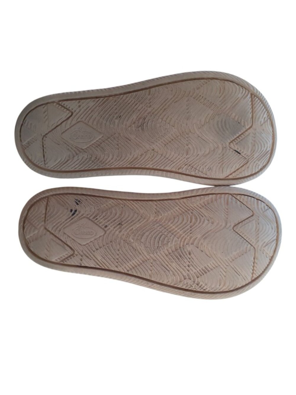 Chaco Womens Chillos Slide Sandals Size 8 Beige Lightweight Adjustable Straps - Picture 4 of 4